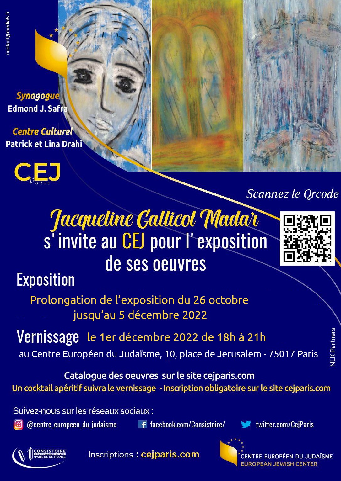 Exposition Jacqueline Gallicot-Madar
