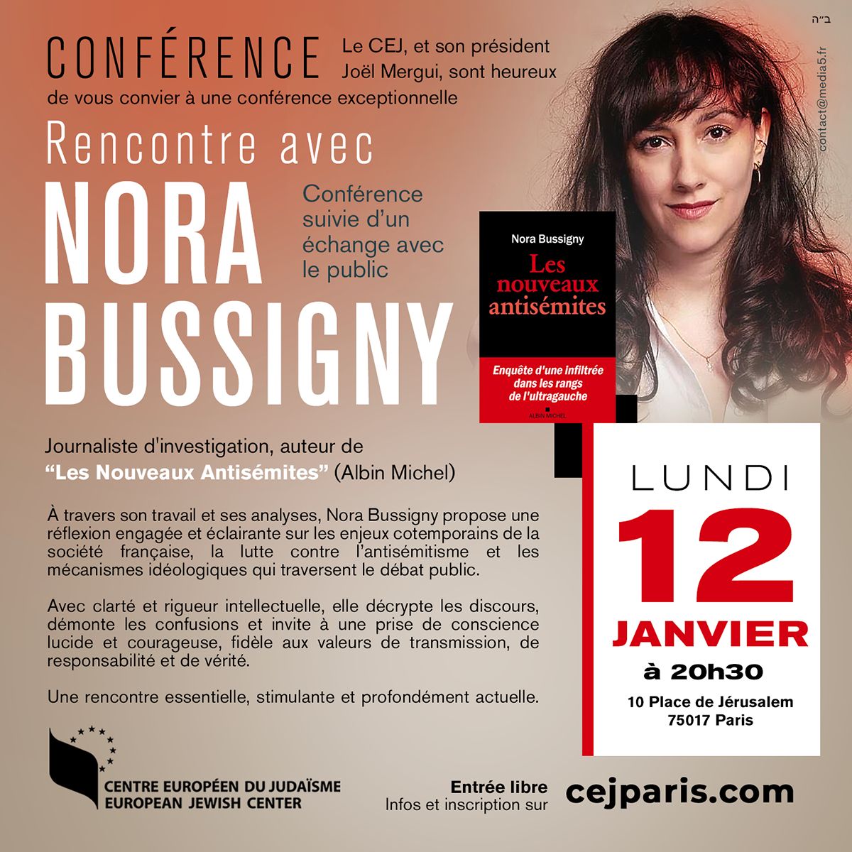 Rencontre avec Nora Bussigny