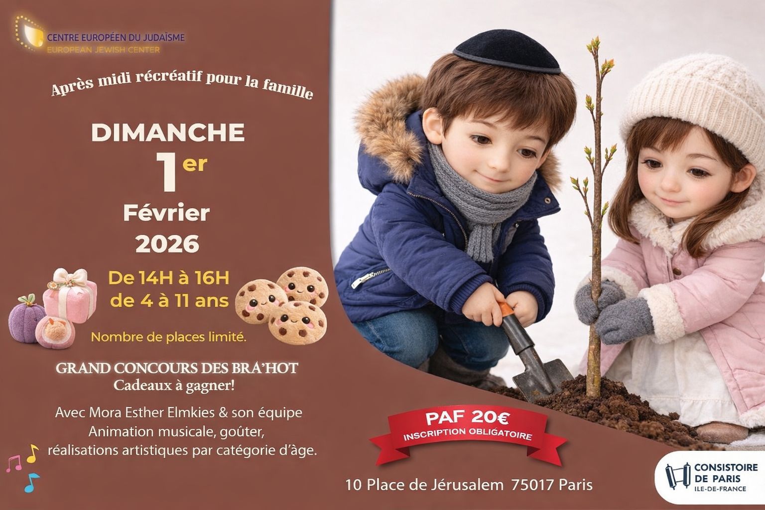 CEJ KIDS : après-midi récréatif pour les enfants