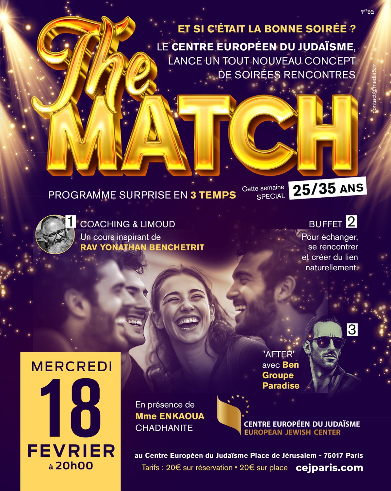 Grande Soirée Célibataires (25-35 ans)