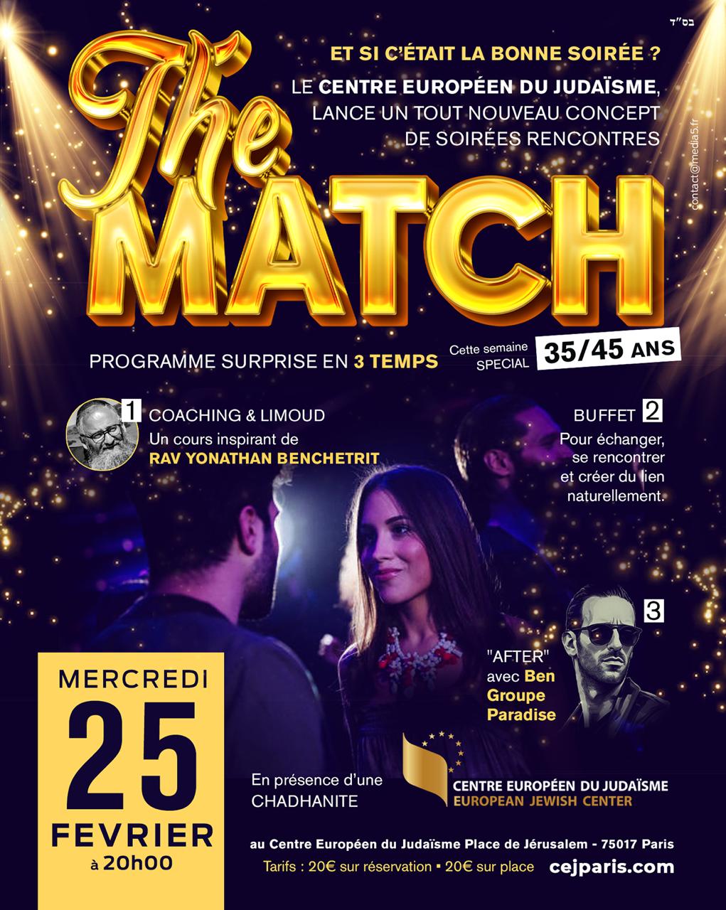 Grande Soirée Célibataires (35-45 ans)