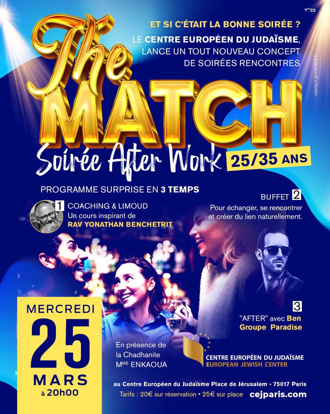 Grande Soirée Célibataires (25-35 ans)