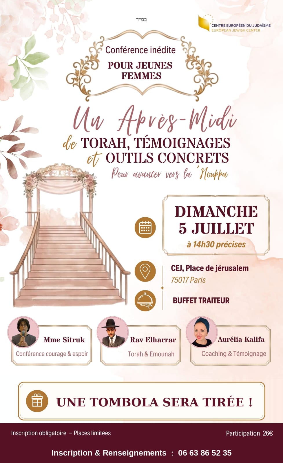 Un après-midi de Torah pour accompagner les jeunes femmes vers la &lsquo;Houppa