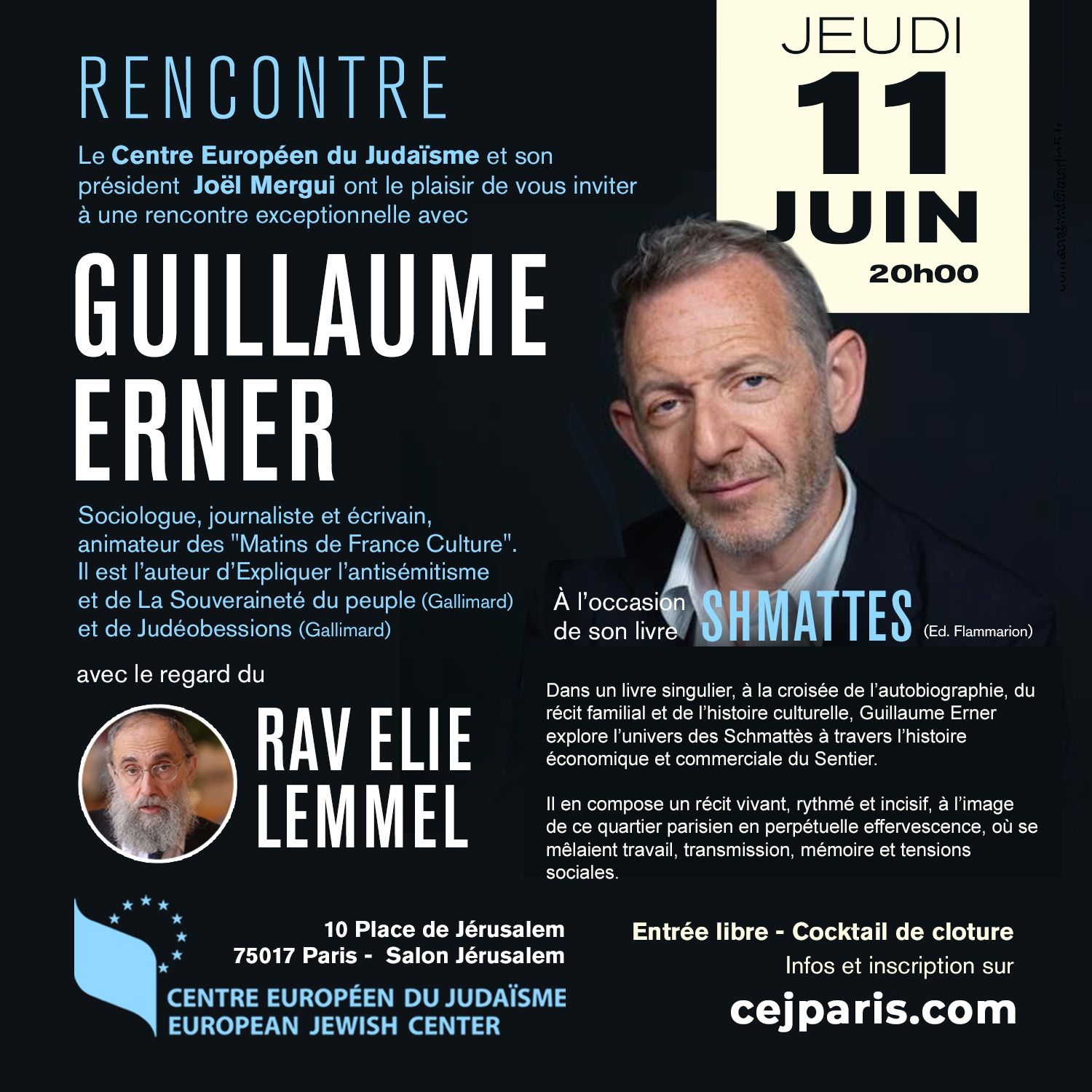 Rencontre avec Guillaume Erner