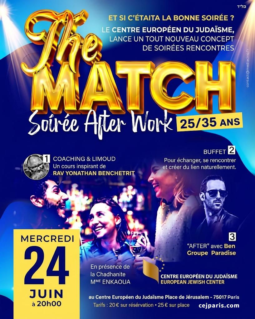 Soirée After Work pour Célibataires (25/35 ans)