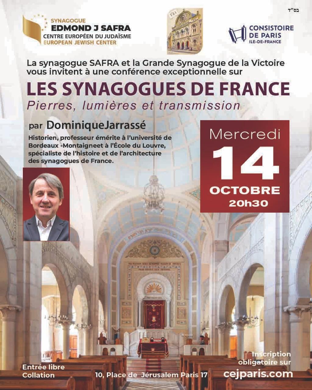 Les synagogues de France : pierres, lumières et transmission