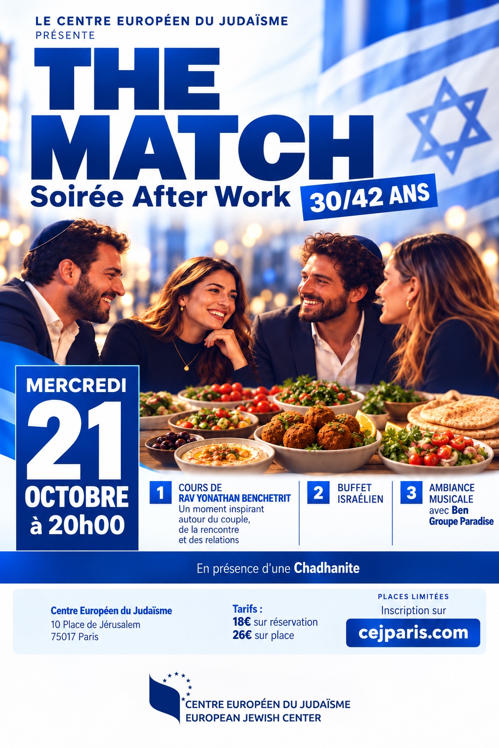Soirée After Work pour Célibataires (30/42 ans)